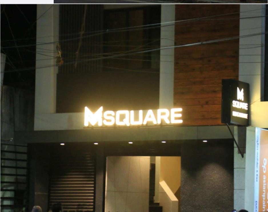 M Square Hotell Vellore Eksteriør bilde